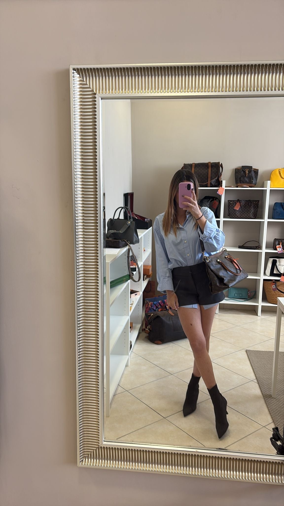 Louis Vuitton Pallas Brown