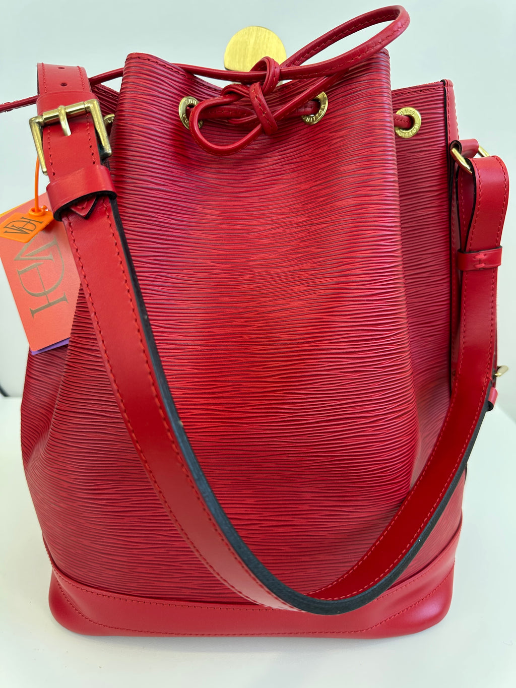 Louis Vuitton Noé Red Epi
