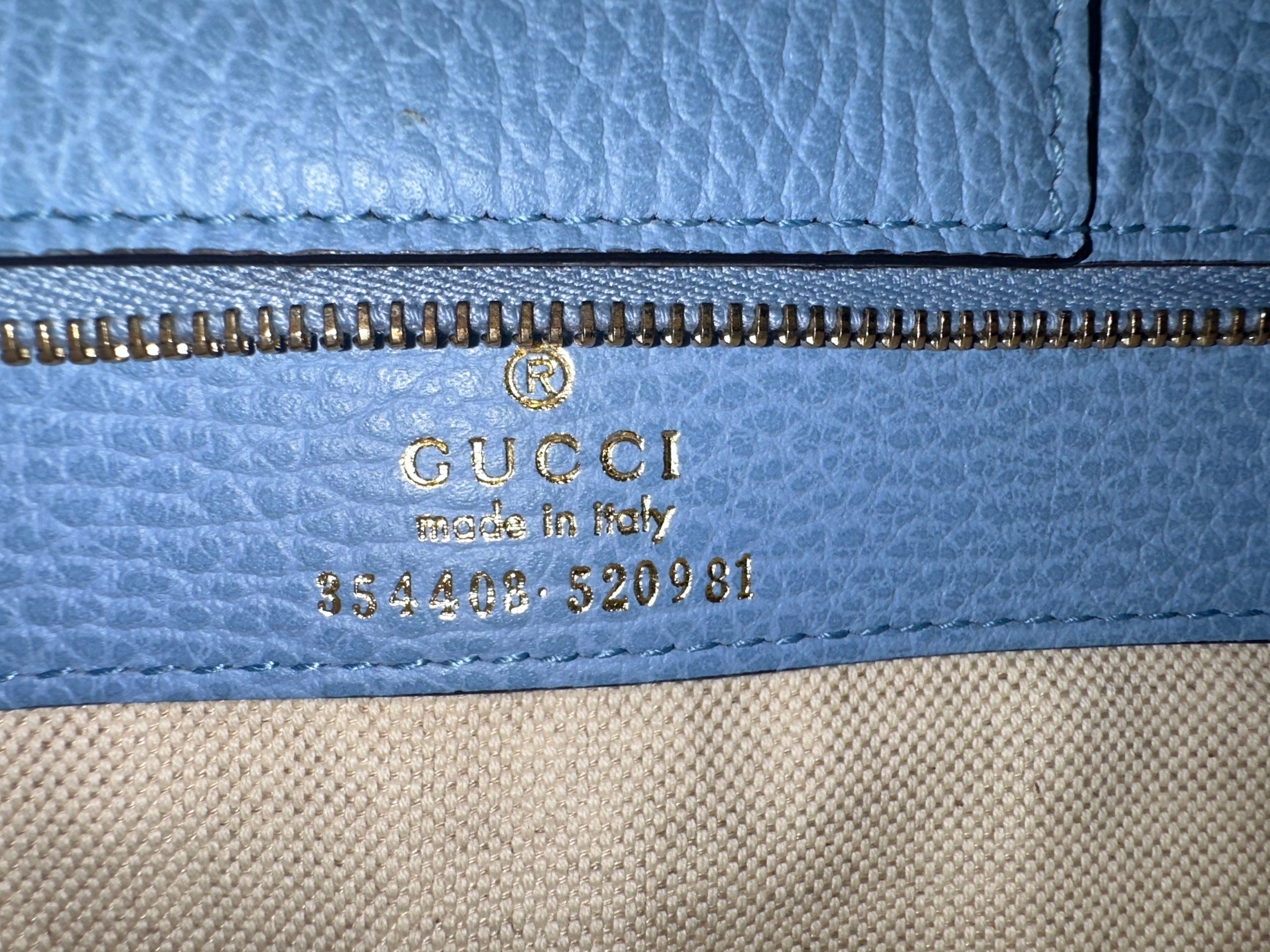 Gucci Swing Light Blue