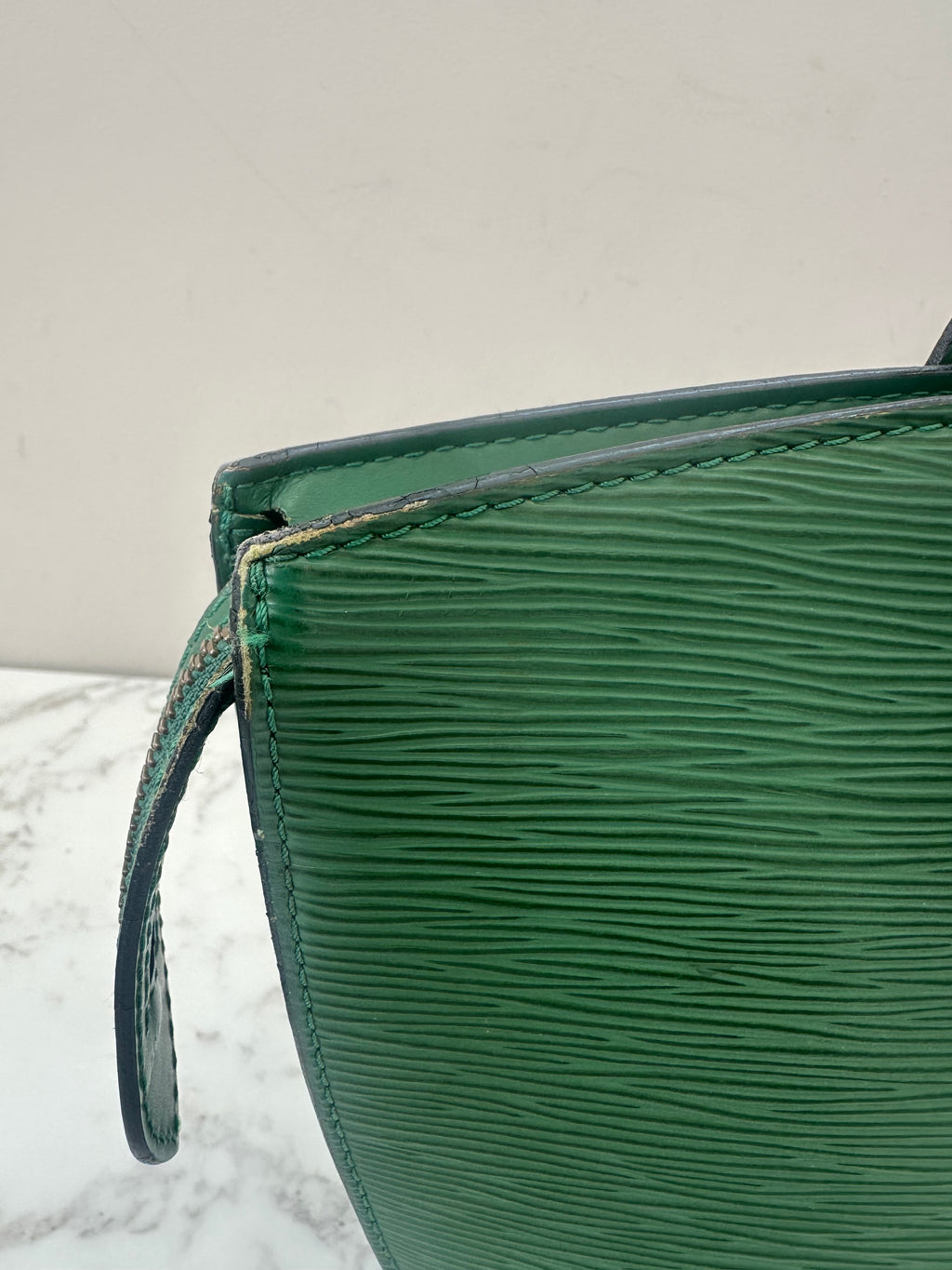 Louis Vuitton Green Epi Saint jacques