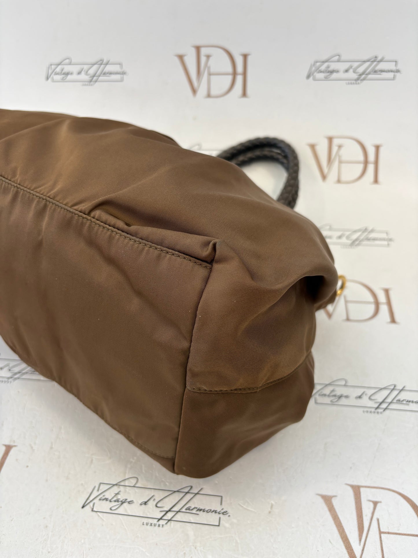 018180 - Prada Brown Nylon