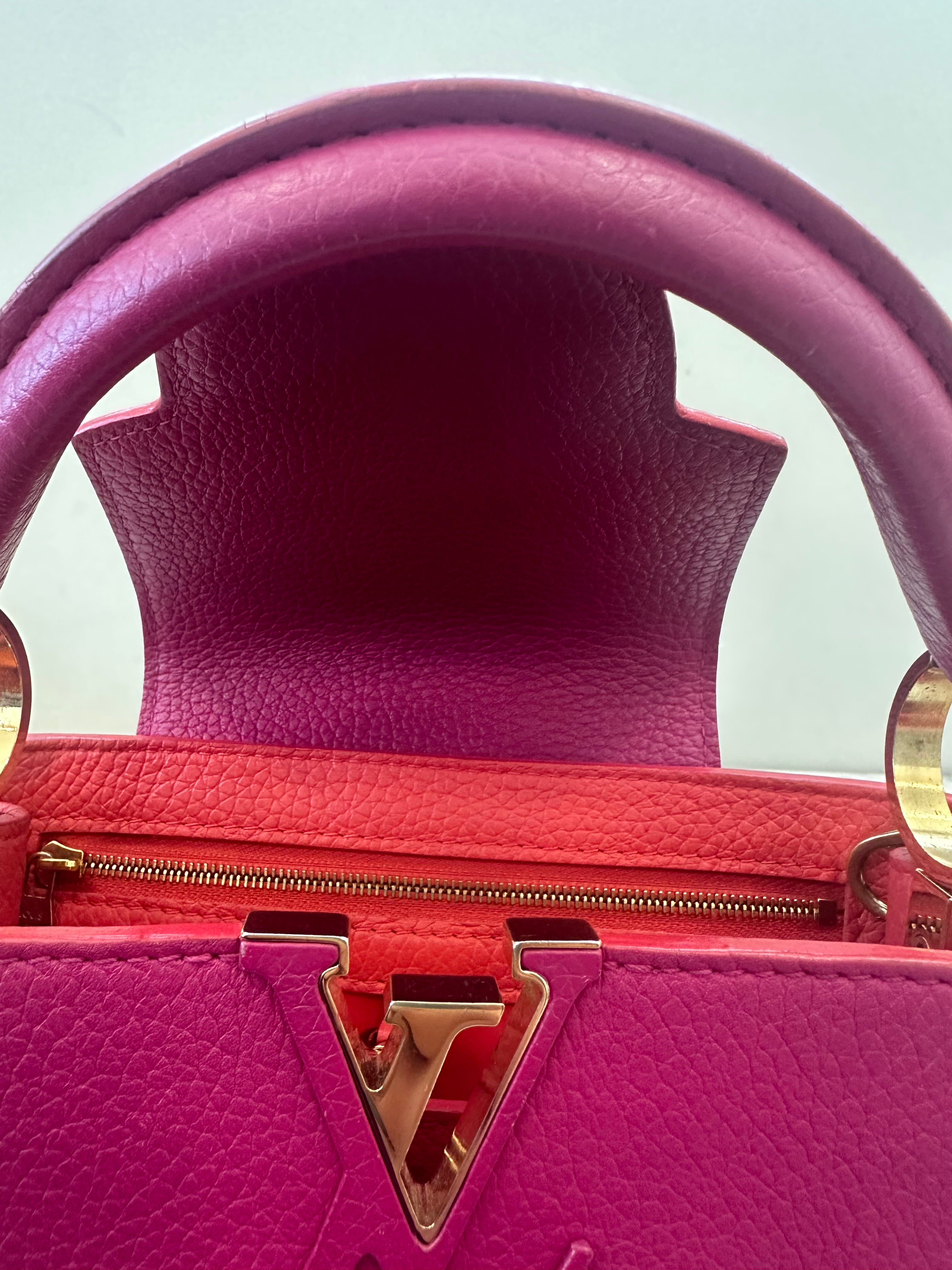 Louis Vuitton Capucines BB Pink