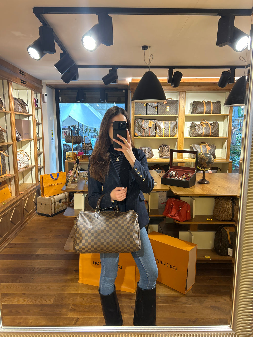 Bauletto Louis Vuitton Speedy 35 Damier