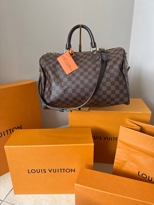 Louis Vuitton Speedy 35 Bandouliere Damier
