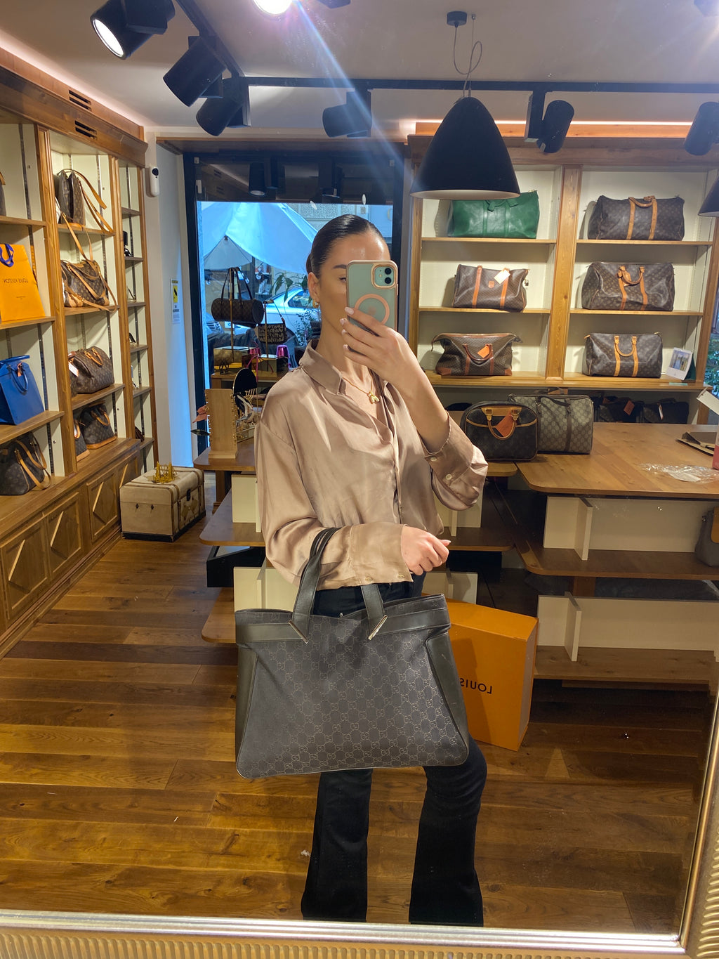 Borsa Canvas Gucci