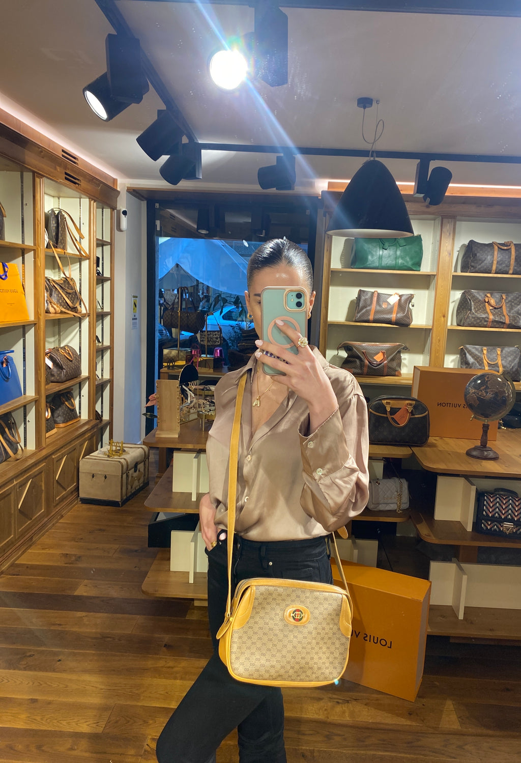 Borsa a tracolla Gucci Ophidia