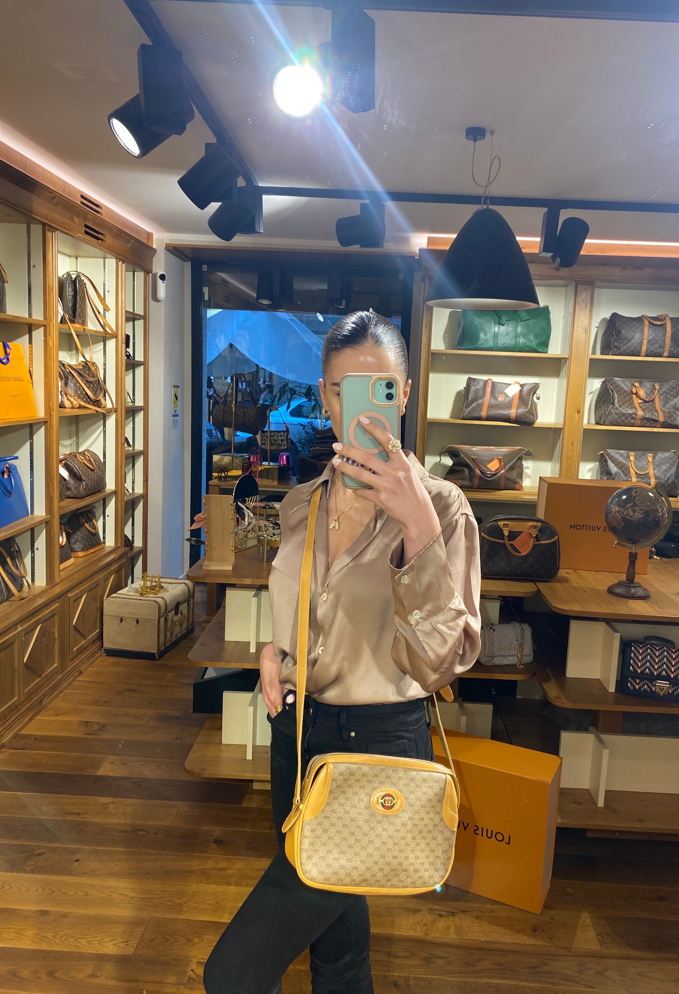 Borsa a tracolla Gucci Ophidia