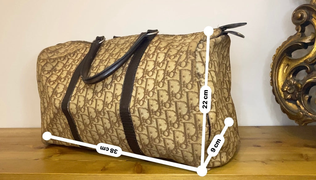 Bauletto in tela Dior