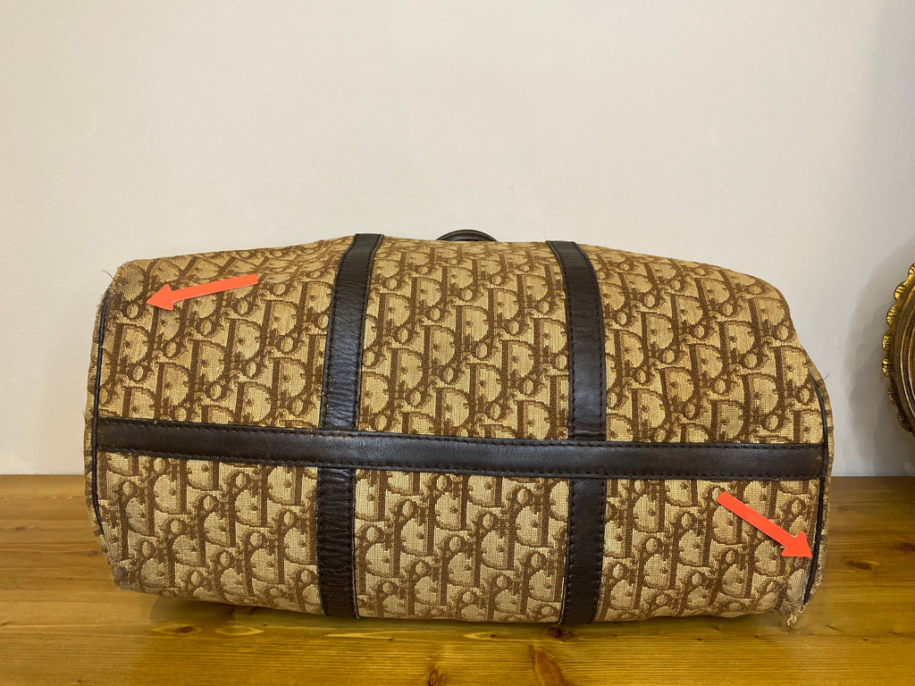 Bauletto in tela Dior