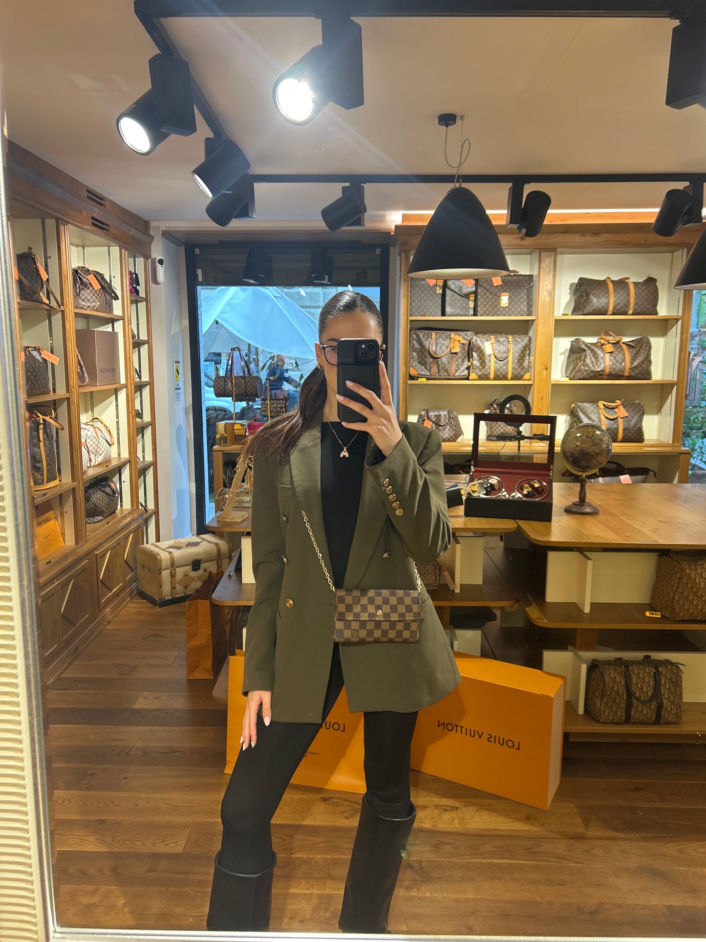 Pochette Louis Vuitton Damier