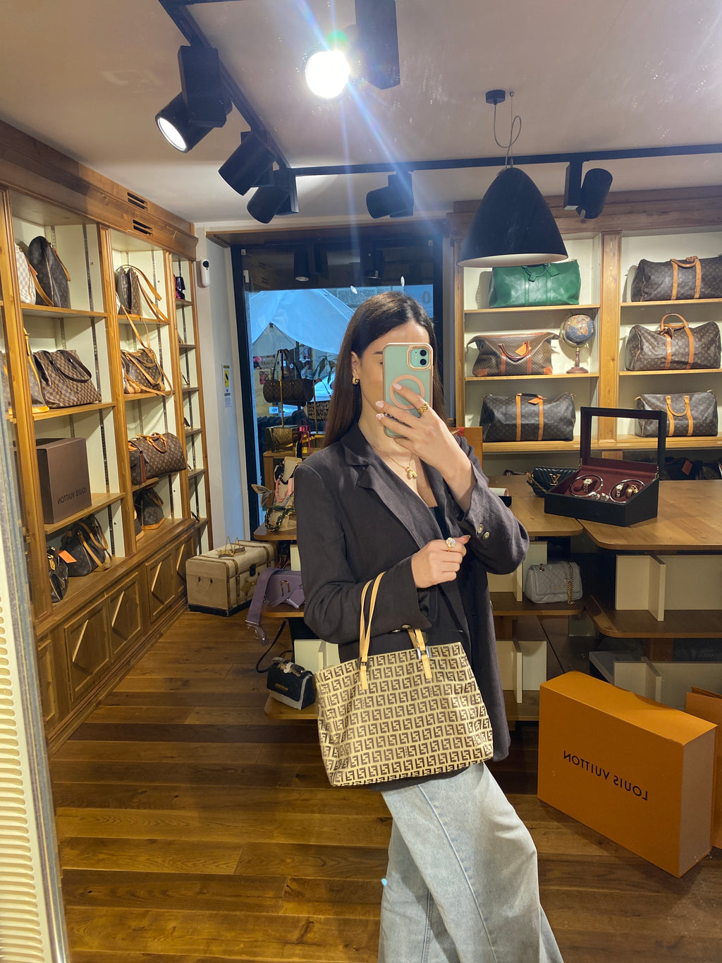 Fendi Zucca Beige