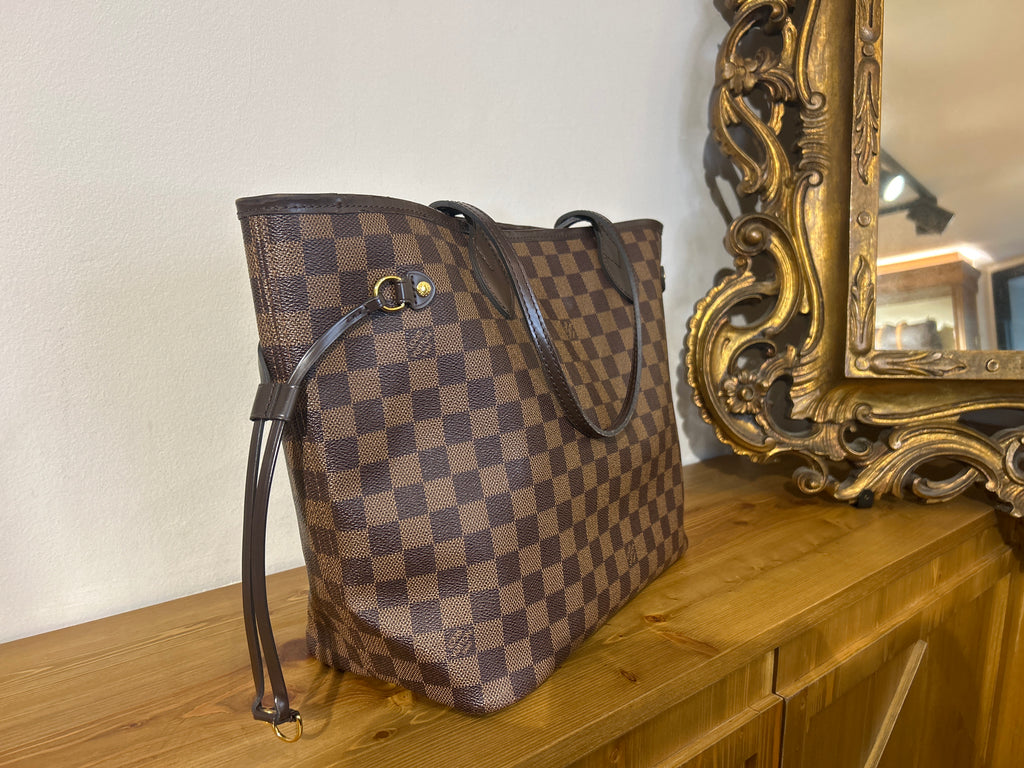 Borsa Louis Vuitton Neverfull MM Damier
