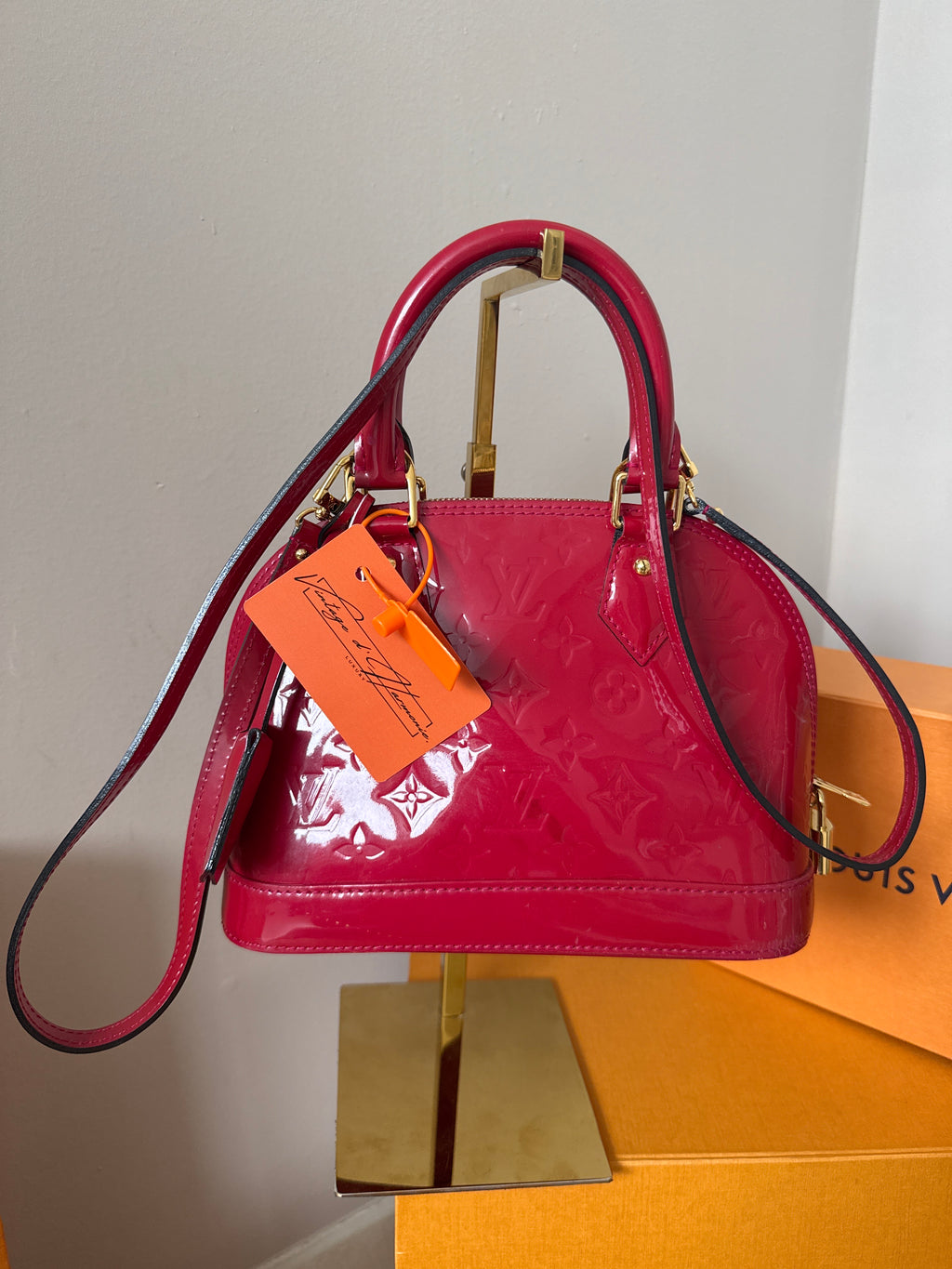 Louis Vuitton Alma BB Vernis