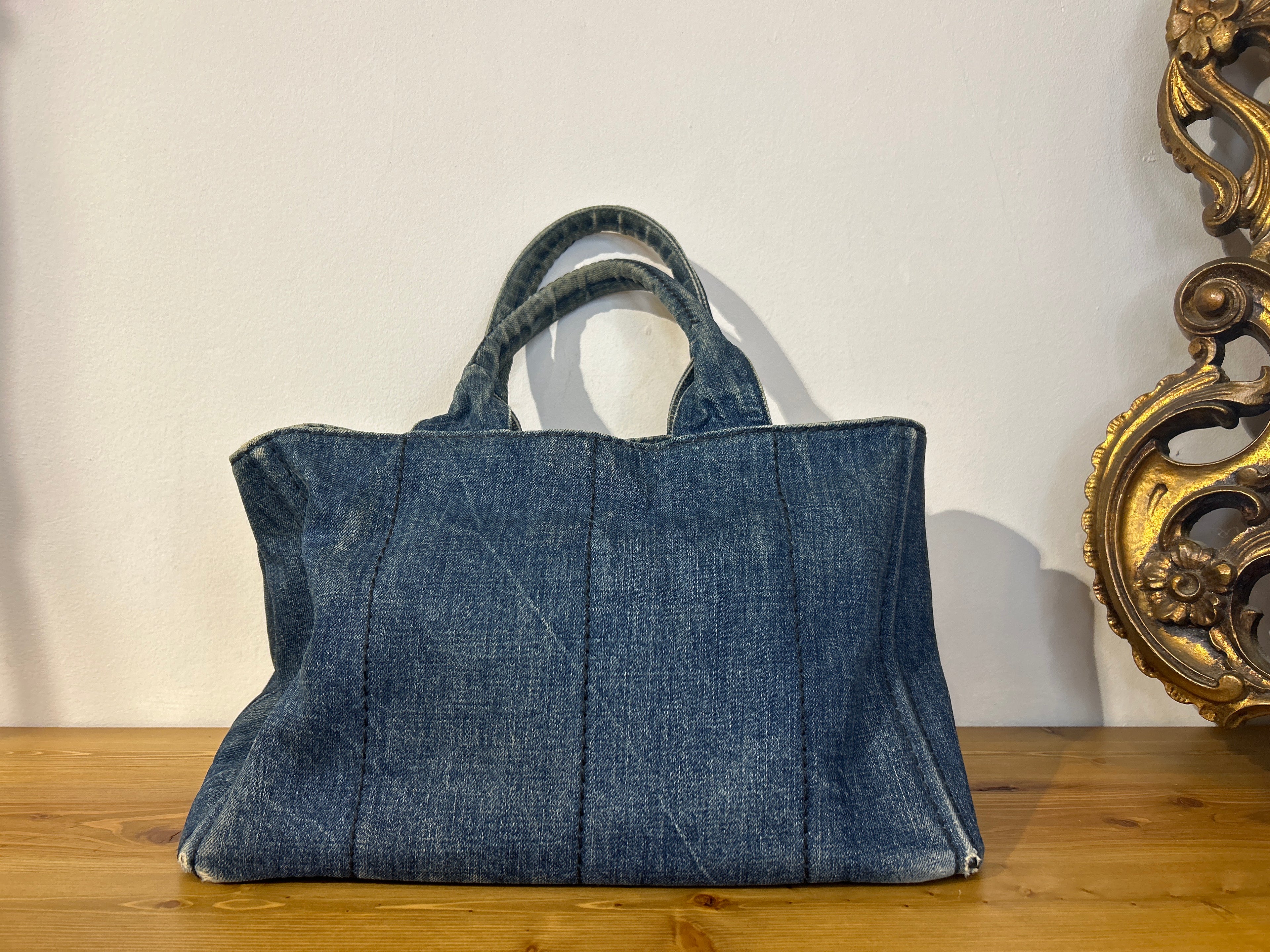 Borsa Prada Canapa Tote Denim