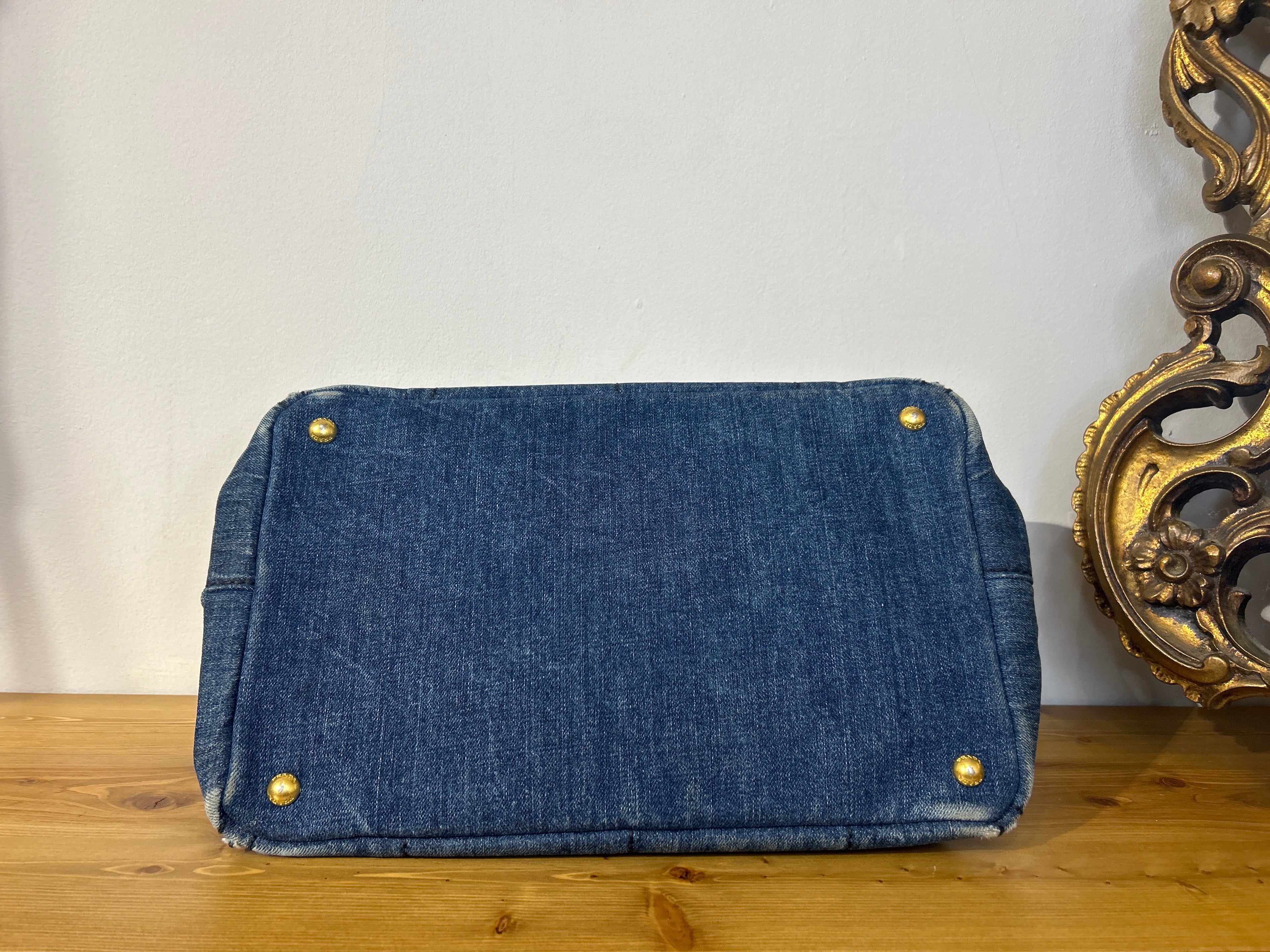 Borsa Prada Canapa Tote Denim