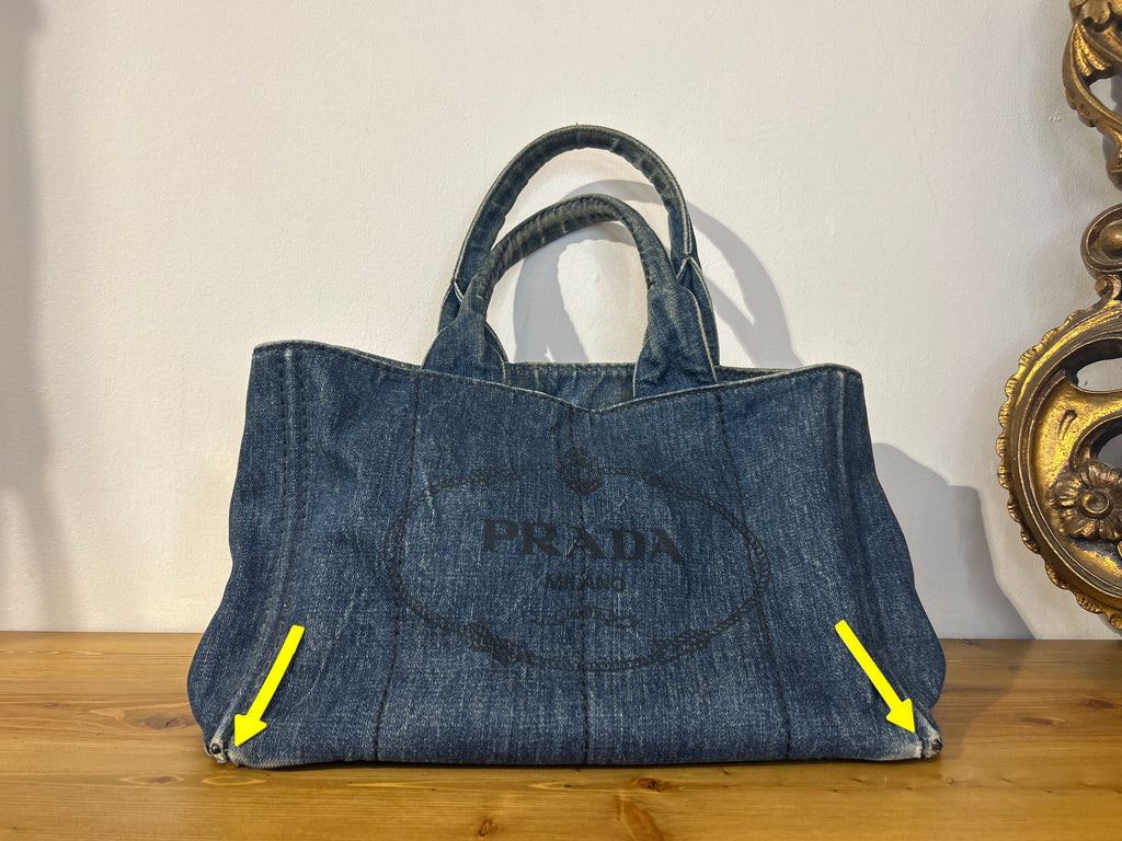 Borsa Prada Canapa Tote Denim
