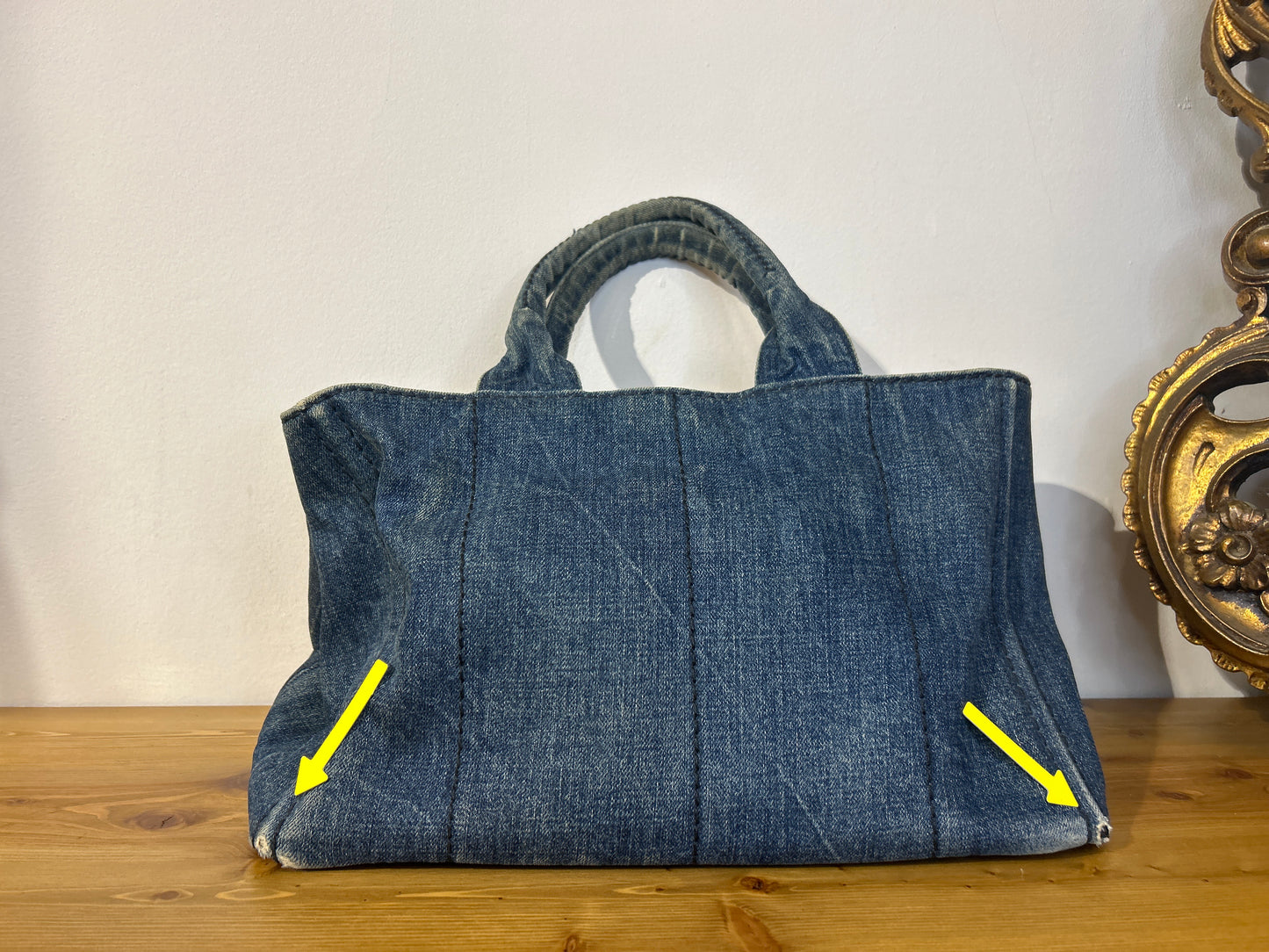 Borsa Prada Canapa Tote Denim