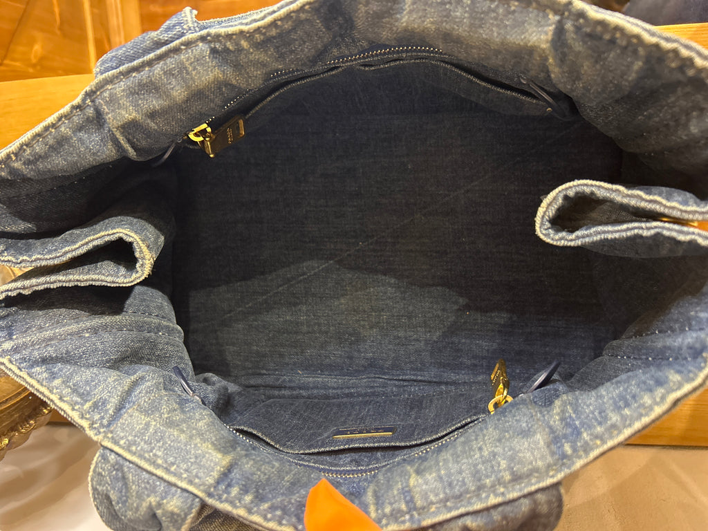 Borsa Prada Canapa Tote Denim