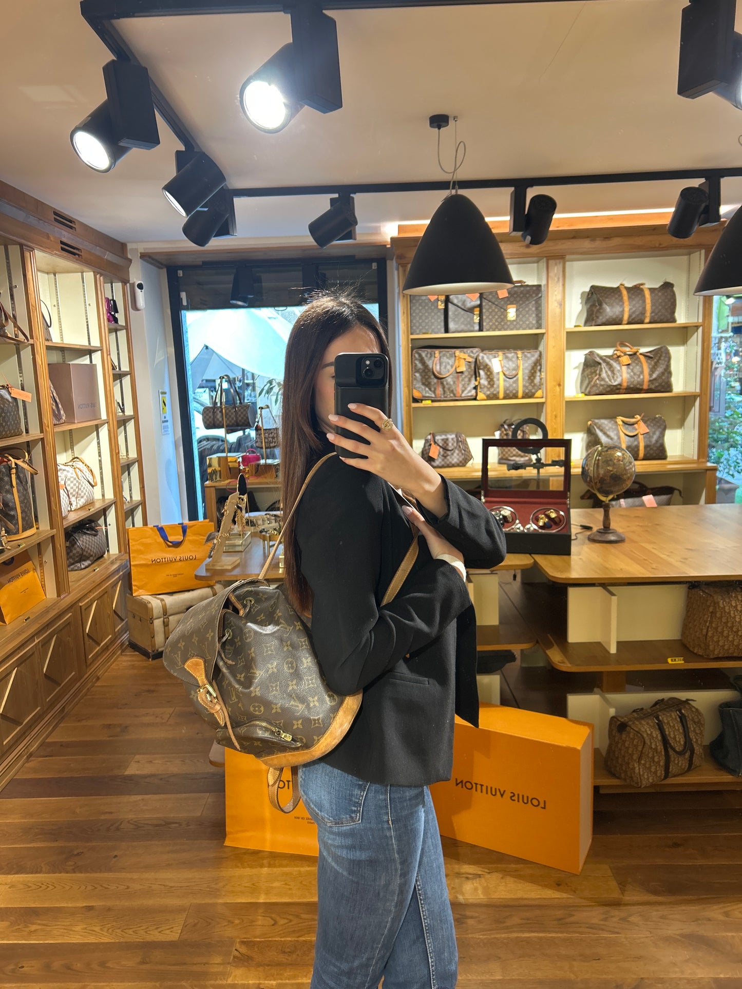 Zainetto Louis Vuitton Montsouris MM