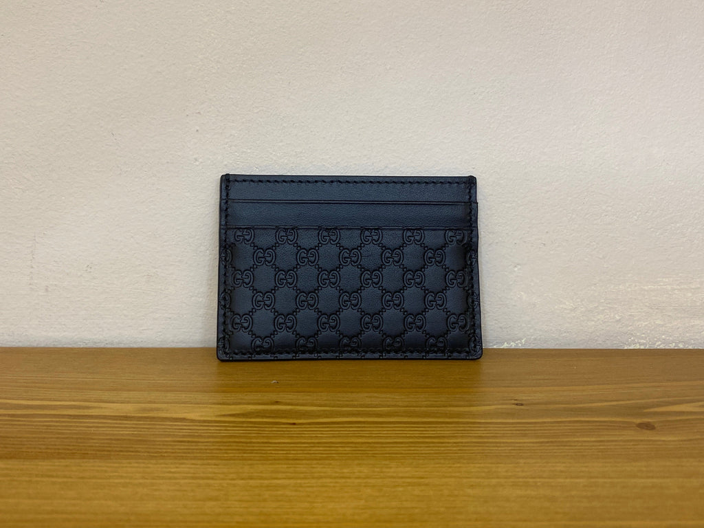 Portacarte Gucci in pelle nero