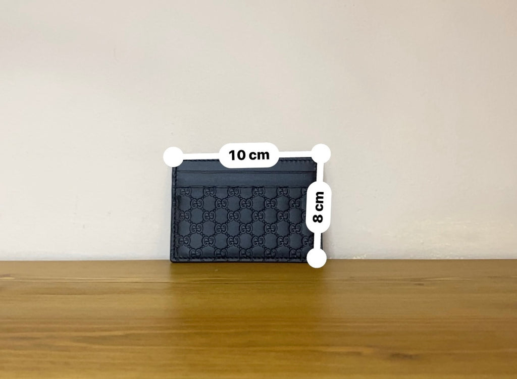 Portacarte Gucci in pelle nero