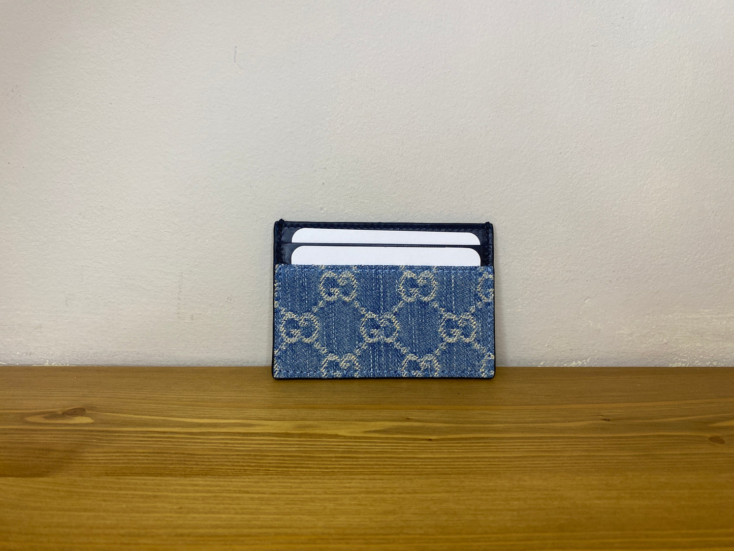 Portacarte Gucci in pelle Jeans