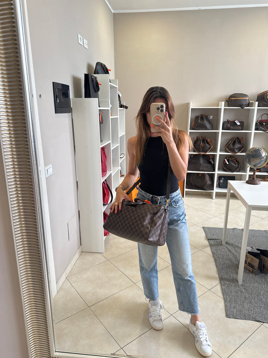 Louis Vuitton Speedy 35 Bandouliere Damier