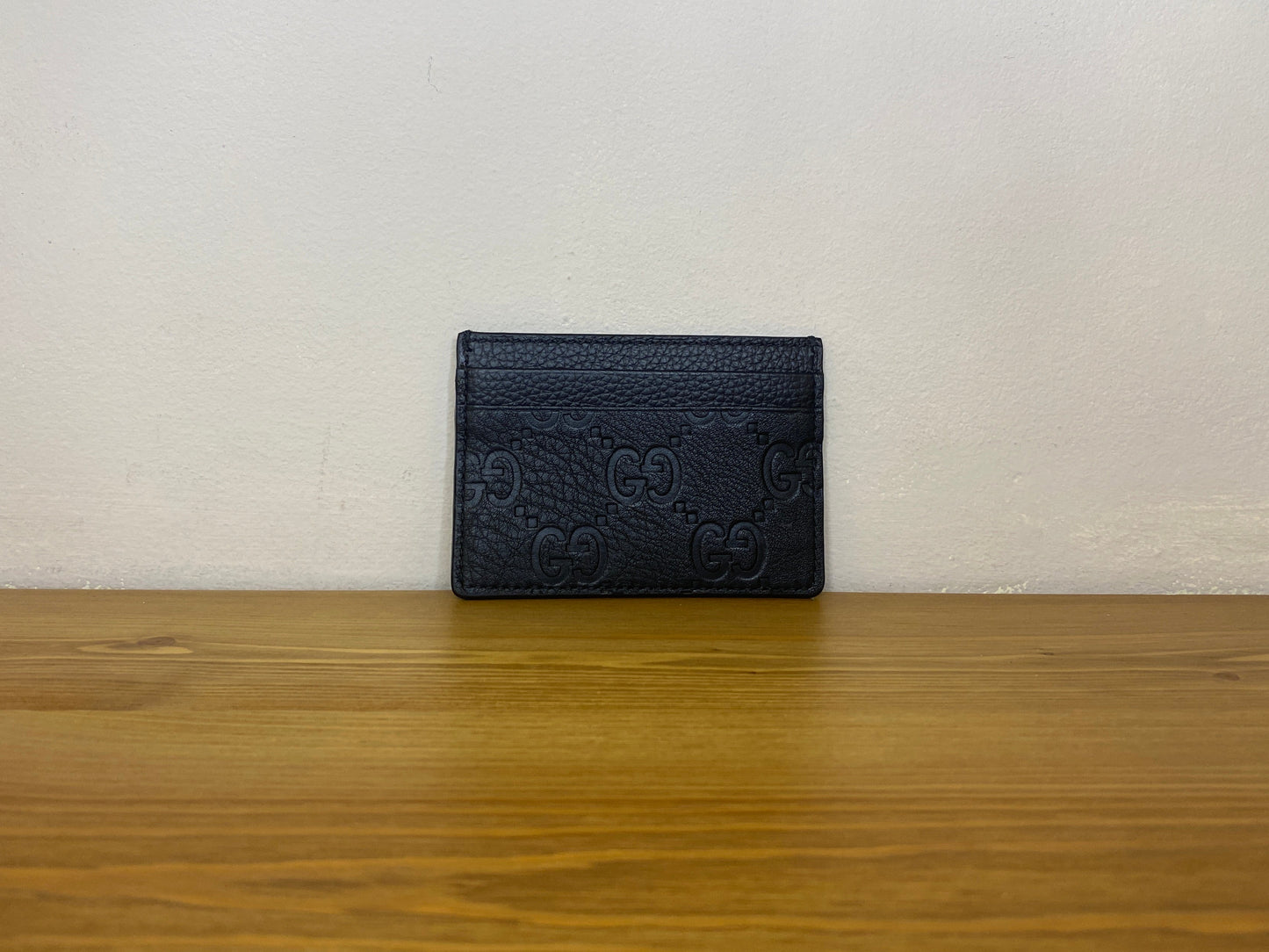 Portacarte Gucci in pelle nero
