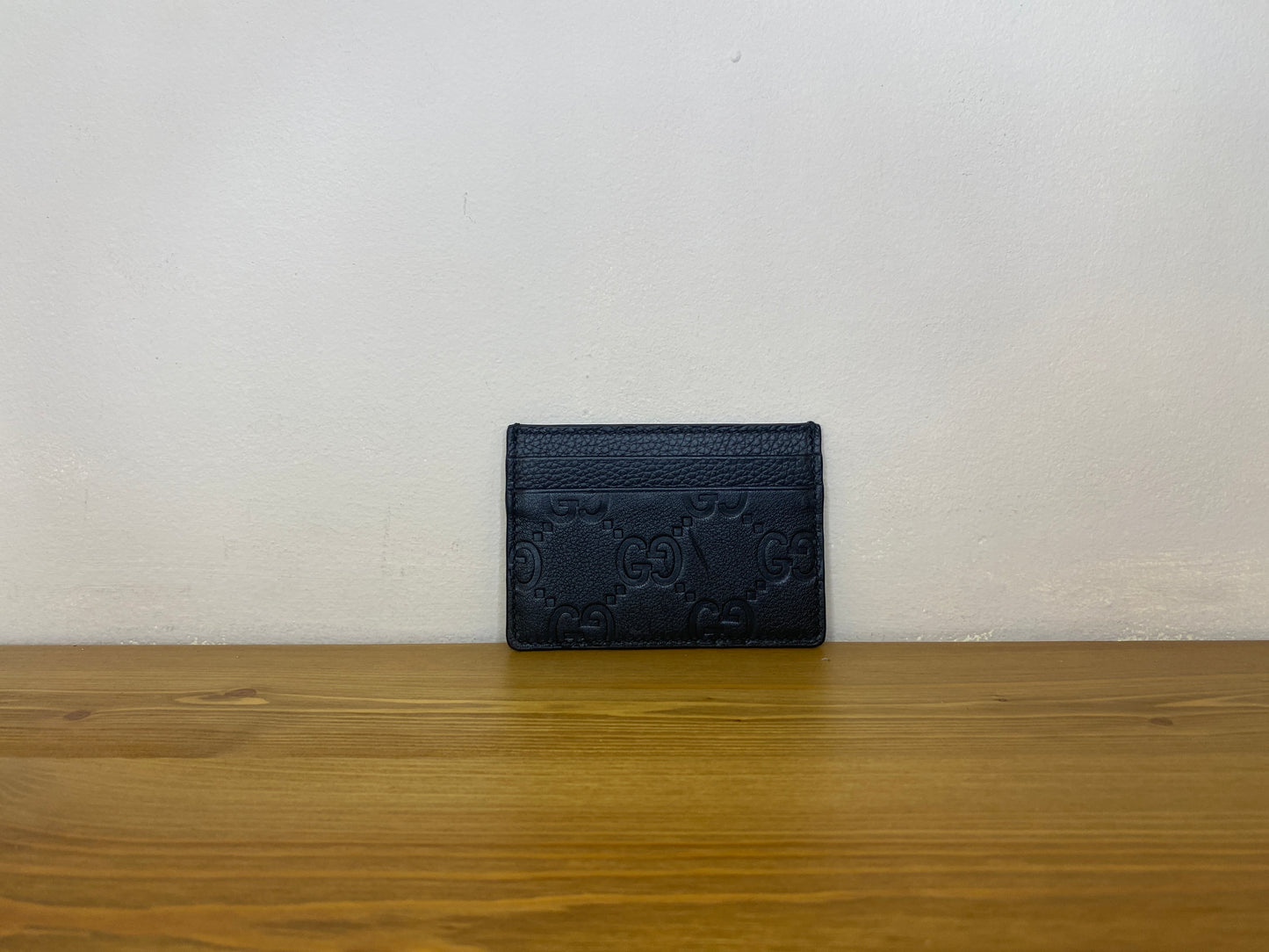 Portacarte Gucci in pelle nero