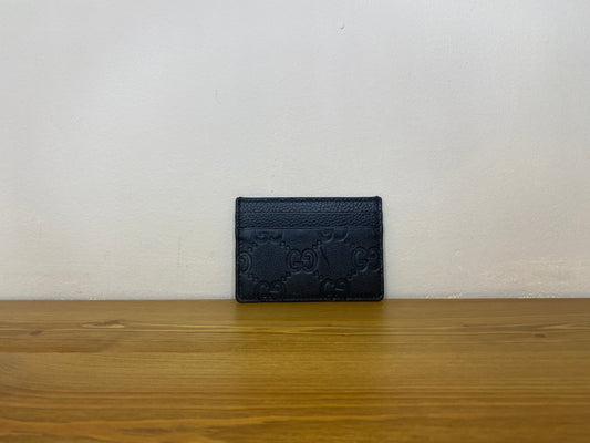 Portacarte Gucci in pelle nero