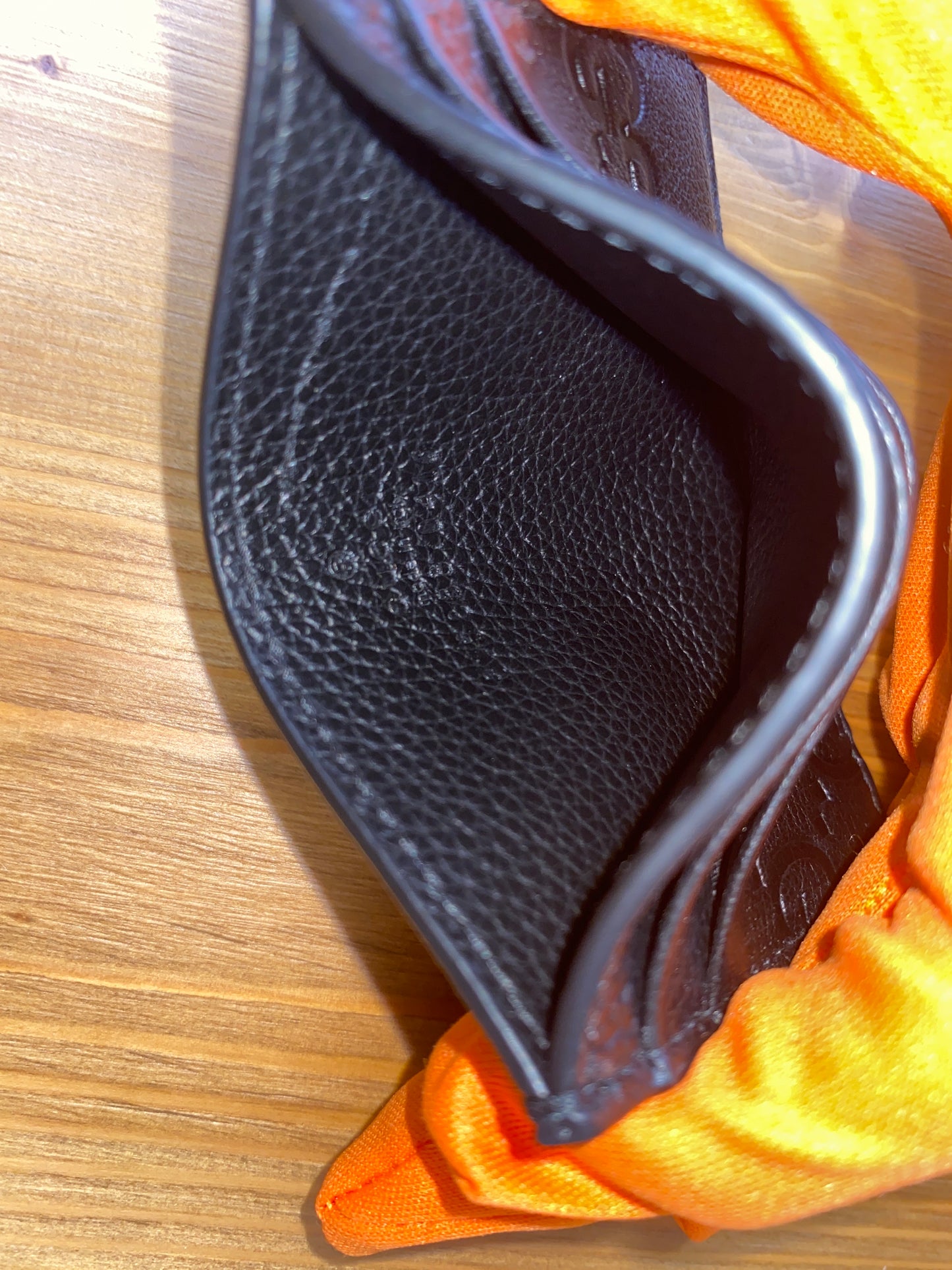 Portacarte Gucci in pelle nero