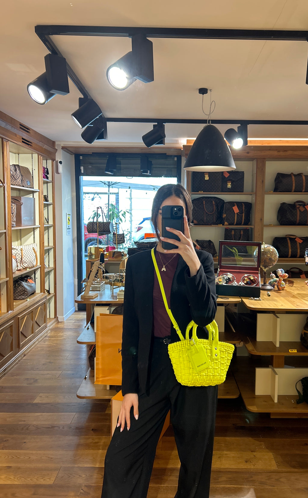 Borsa Balenciaga Bistro Basket