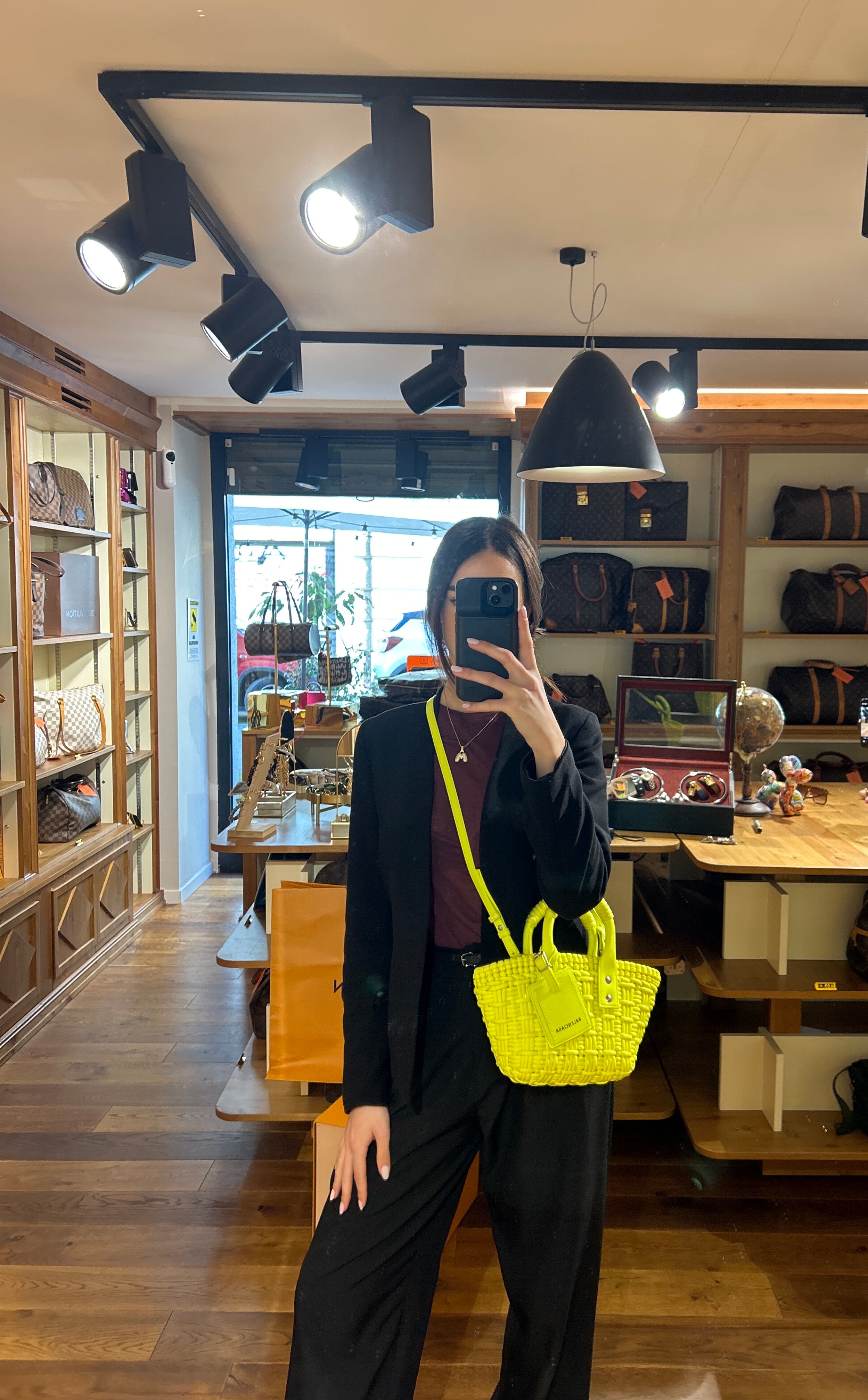 Borsa Balenciaga Bistro Basket