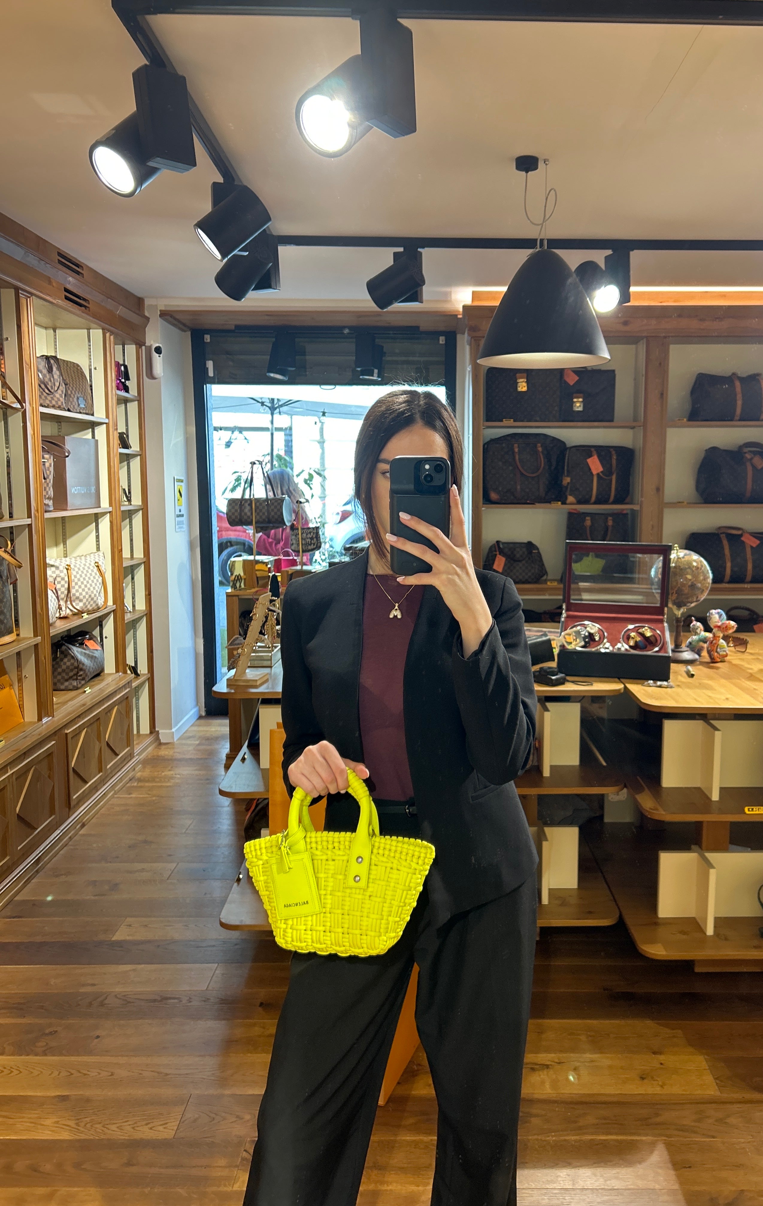 Borsa Balenciaga Bistro Basket