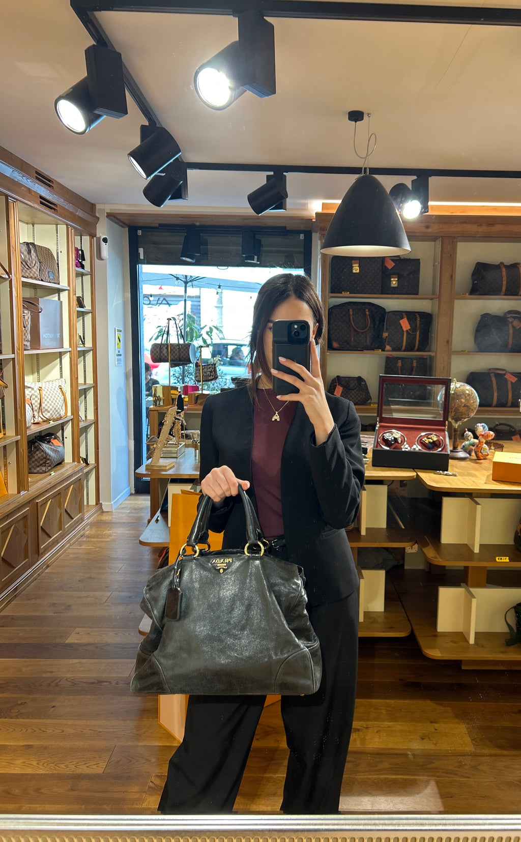 Borsa Prada Double Tote