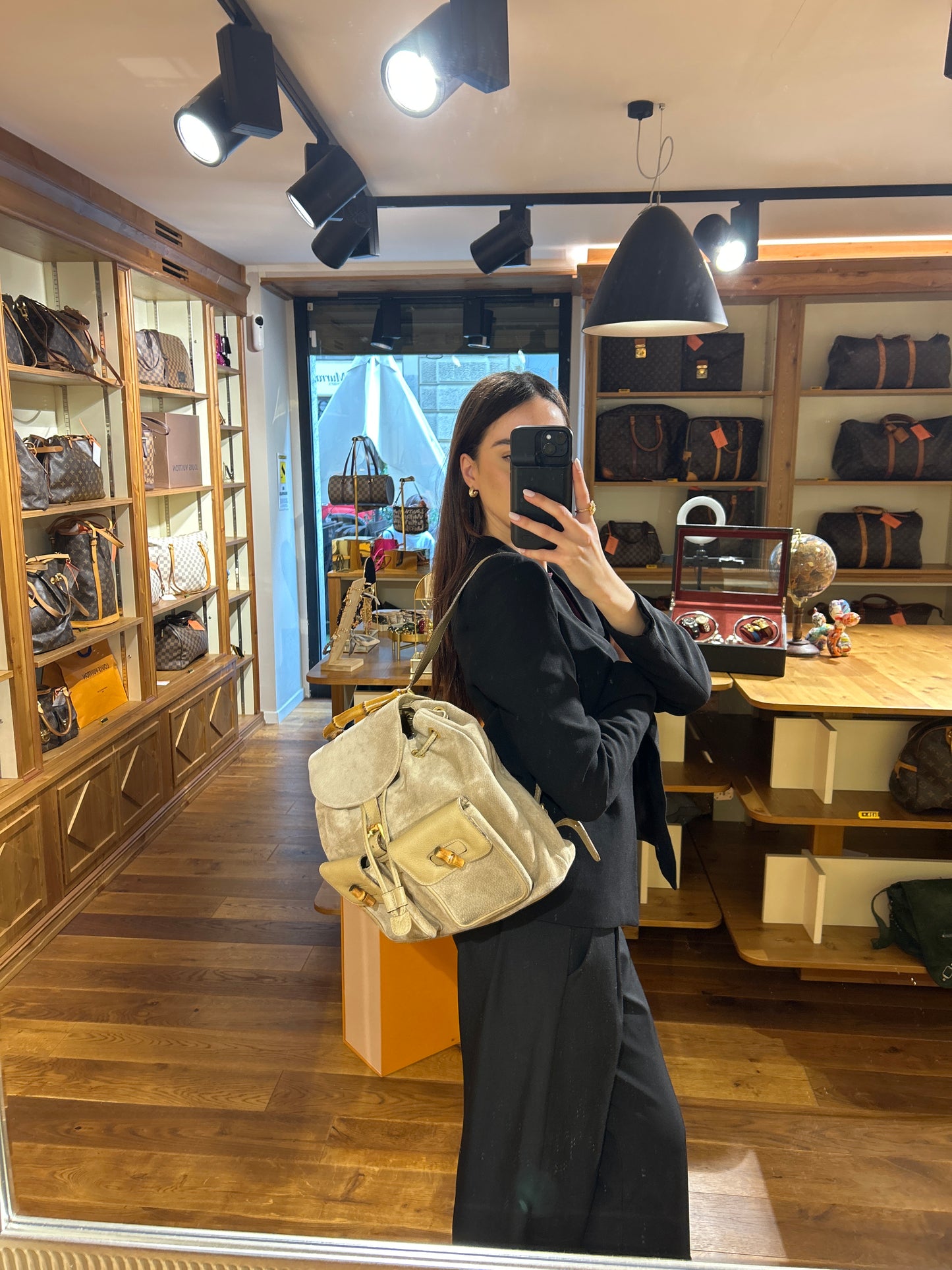 Zaino Gucci Bamboo