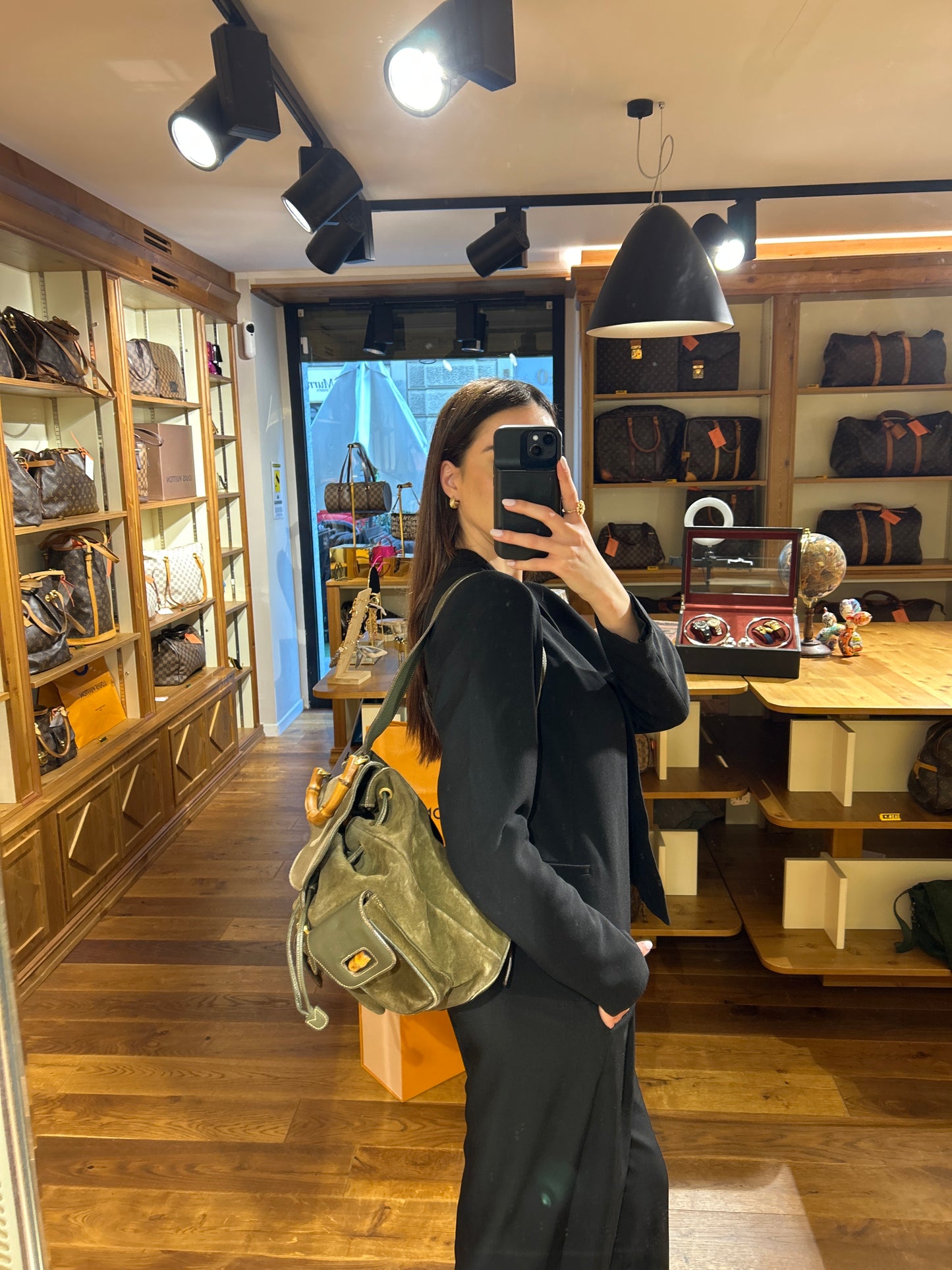 Zaino Gucci Bamboo