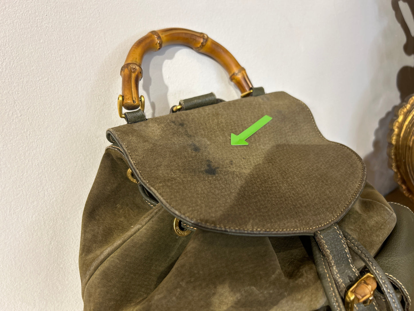 Zaino Gucci Bamboo