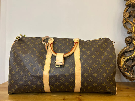 Borsone da viaggio Louis Vuitton Keepal 50