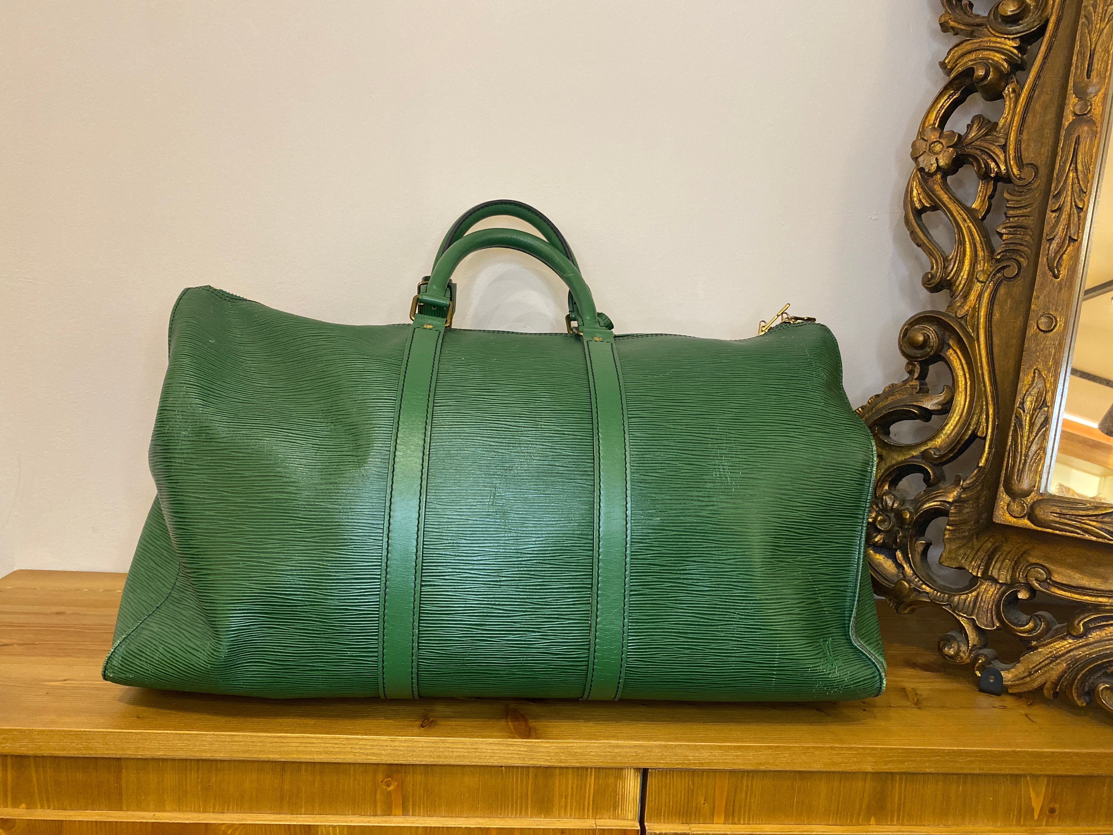 Louis Vuitton Keepall Verde