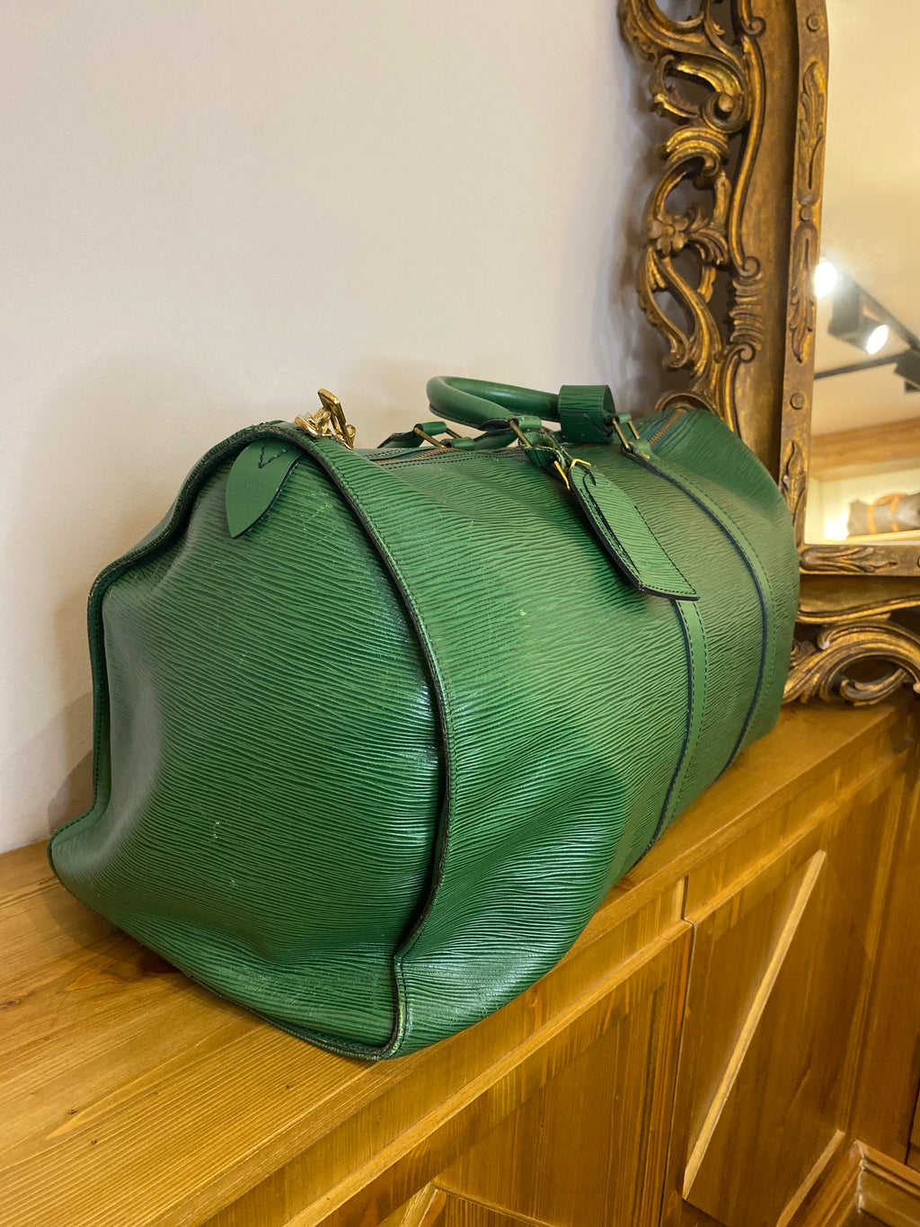 Louis Vuitton Keepall Verde
