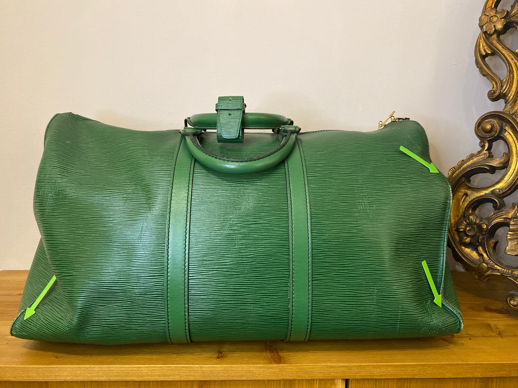 Louis Vuitton Keepall Verde