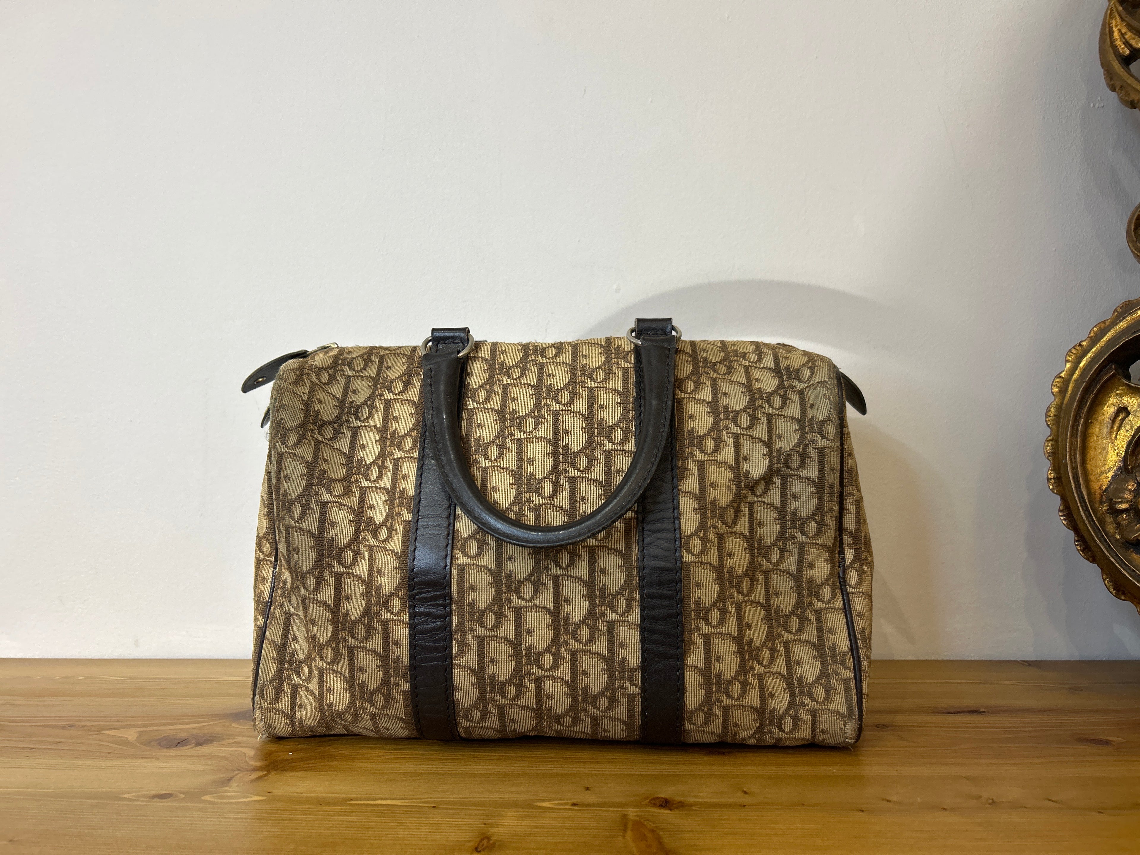 Bauletto in tela Dior