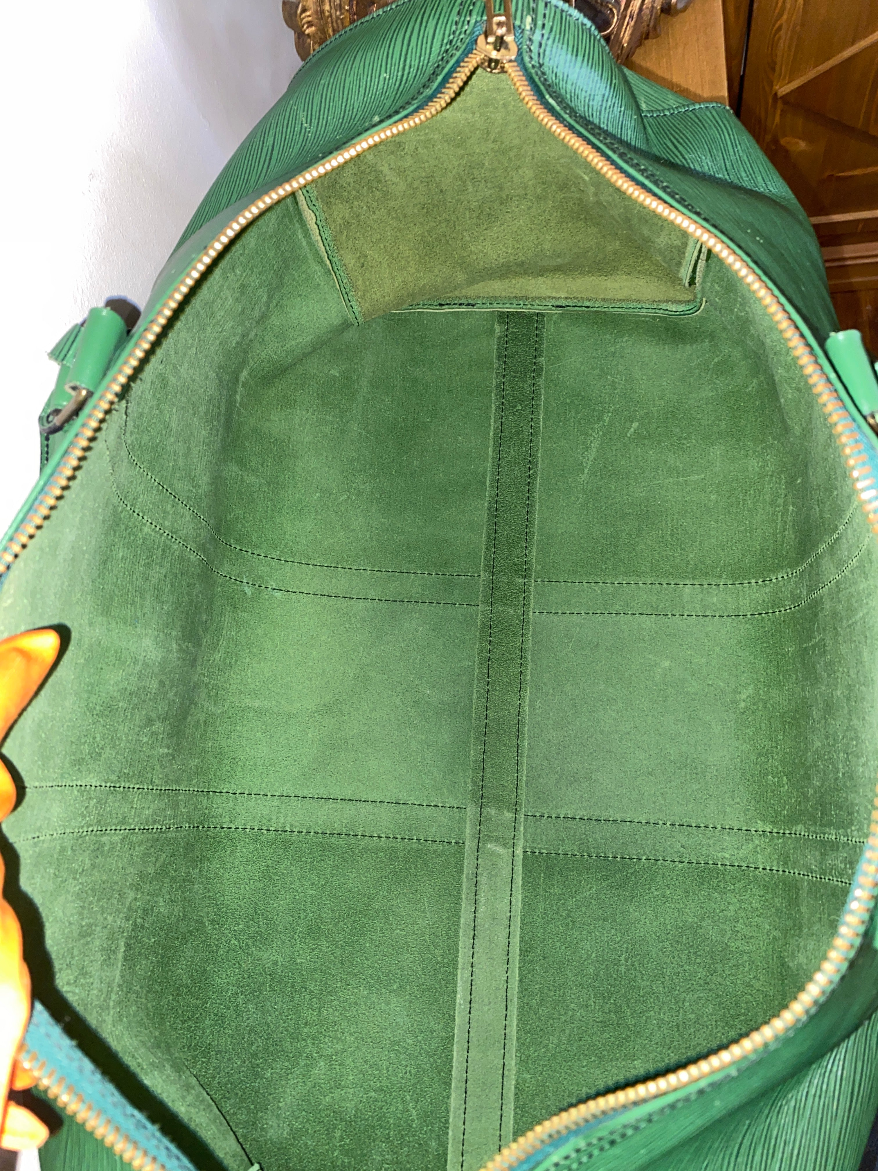 Louis Vuitton Keepall Verde