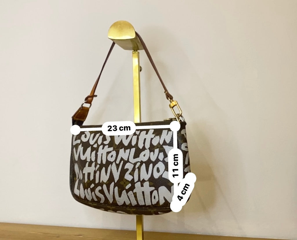 Pochette Louis Vuitton graffiti Stephen Sprouse