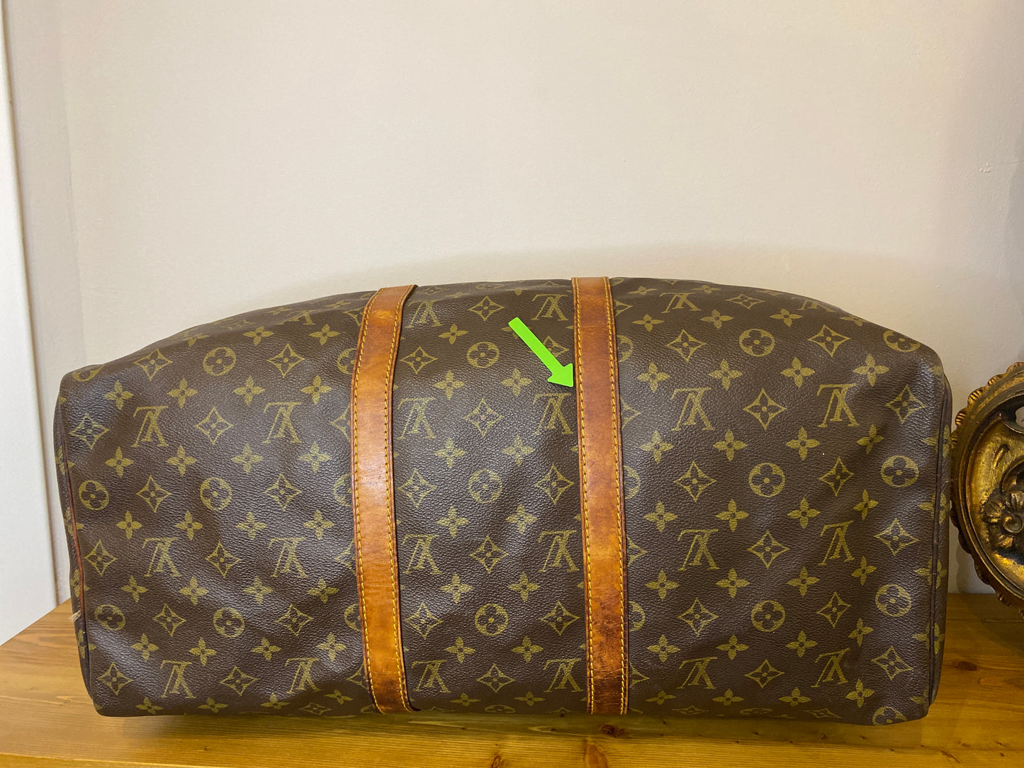 Borsone da viaggio Louis Vuitton Keepall 50 Monogram