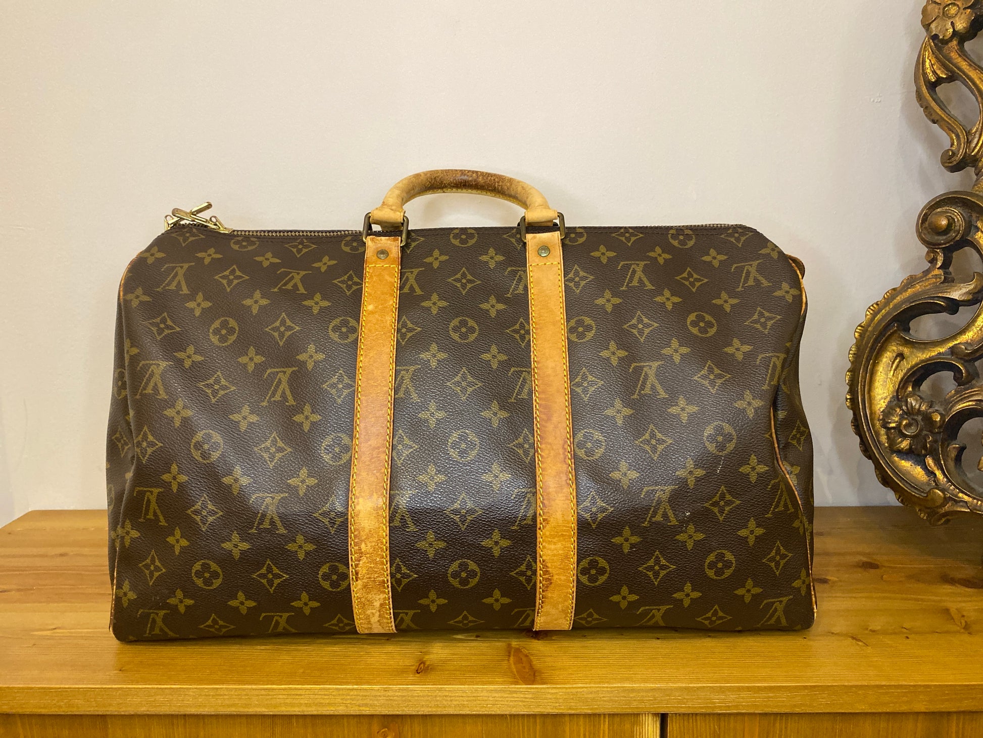Borsone da viaggio Louis Vuitton Keepall 45 Monogram – Vintage d