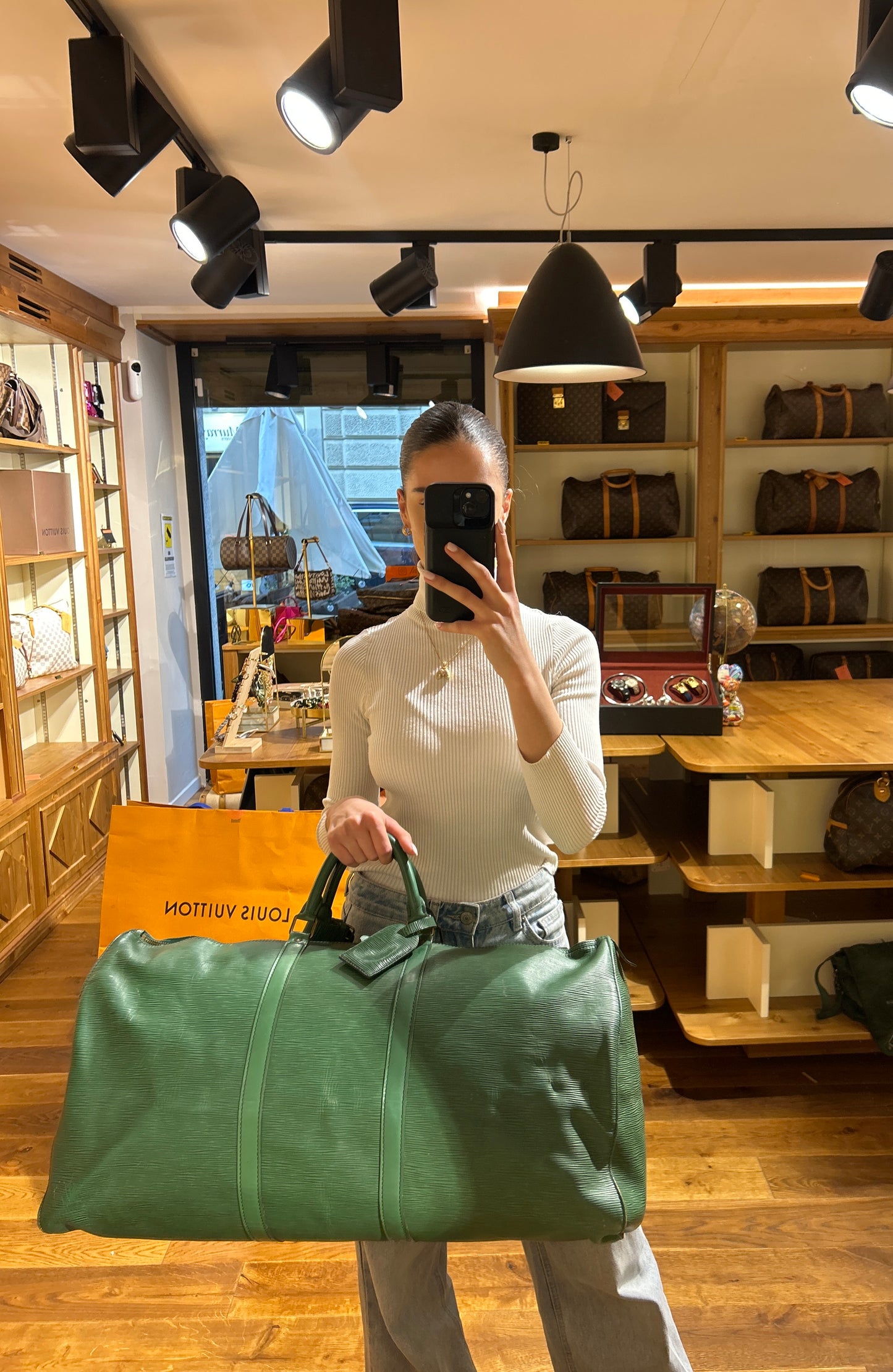 Borsone da viaggio Louis Vuitton Keepall 60