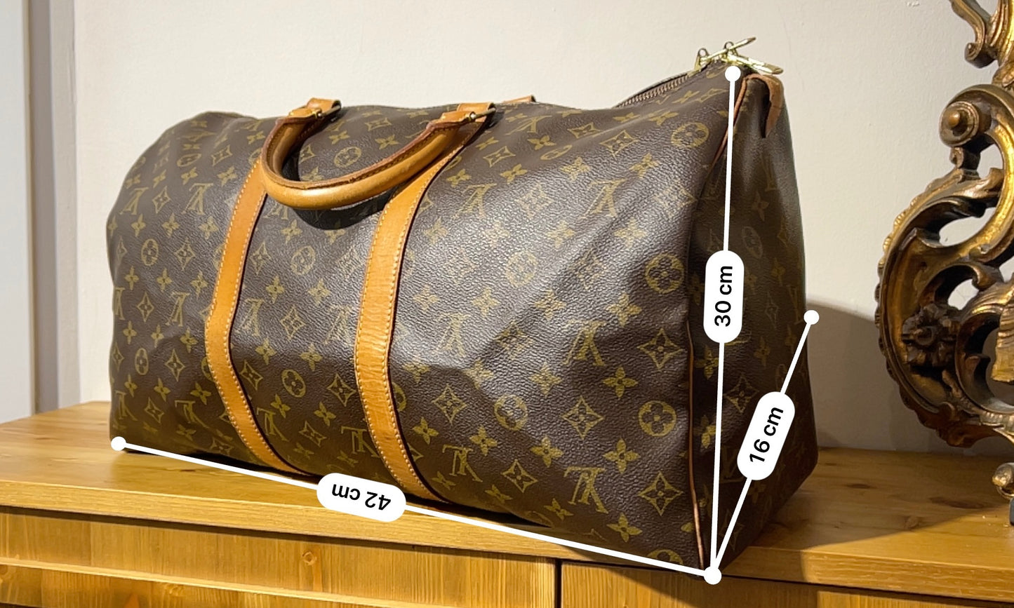 Borsone da viaggio Louis Vuitton Keepall 50