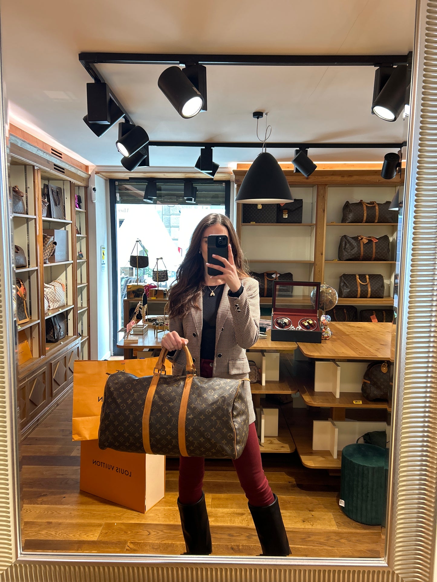 Borsone da viaggio Louis Vuitton Keepall 50